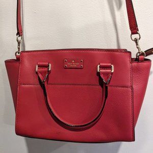 Nwt Small Kate Spade Red Carpet Luna Crossbody Handbag